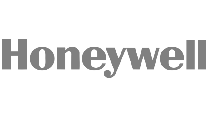 Honeywell logo in red text on a white background.