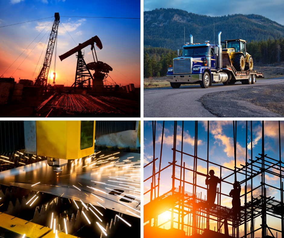 Person in work uniform holding a yellow hard hat in front of a brick wall.