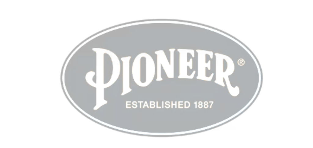 “Pioneer” in gold lettering. Established 1887. Below, the SureWerx logo.