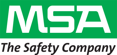MSA logo: White letters on a green background. Below, 