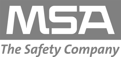 MSA logo: White letters on a green background. Below,