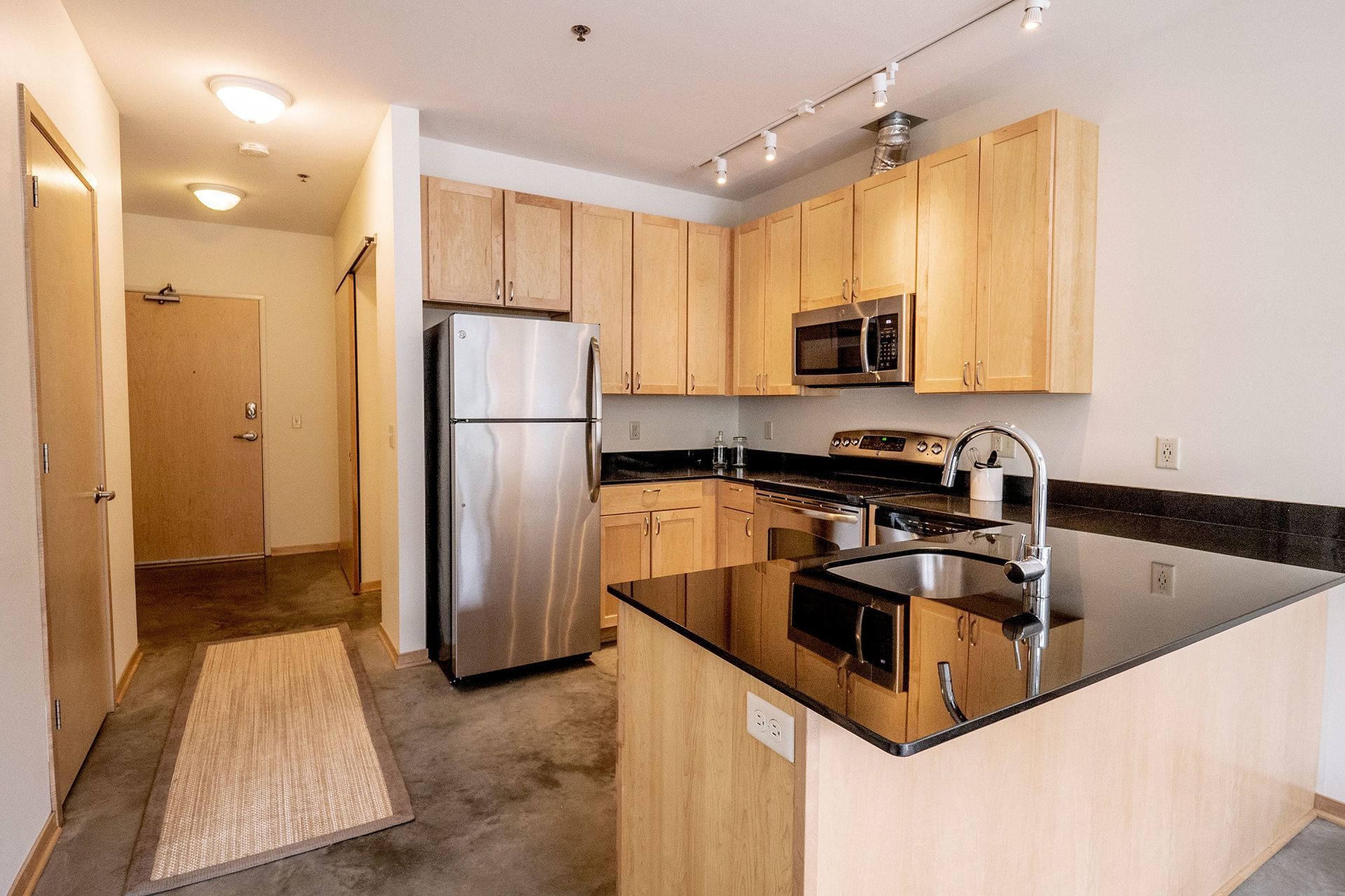 Kitchen at 7west in Minneapolis, MN.