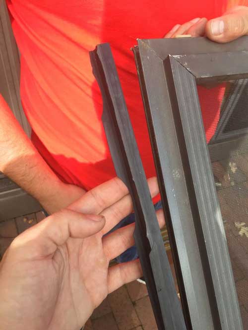 Edge Of Glass Closer View — Palatine, IL —  Sliding Door & Window