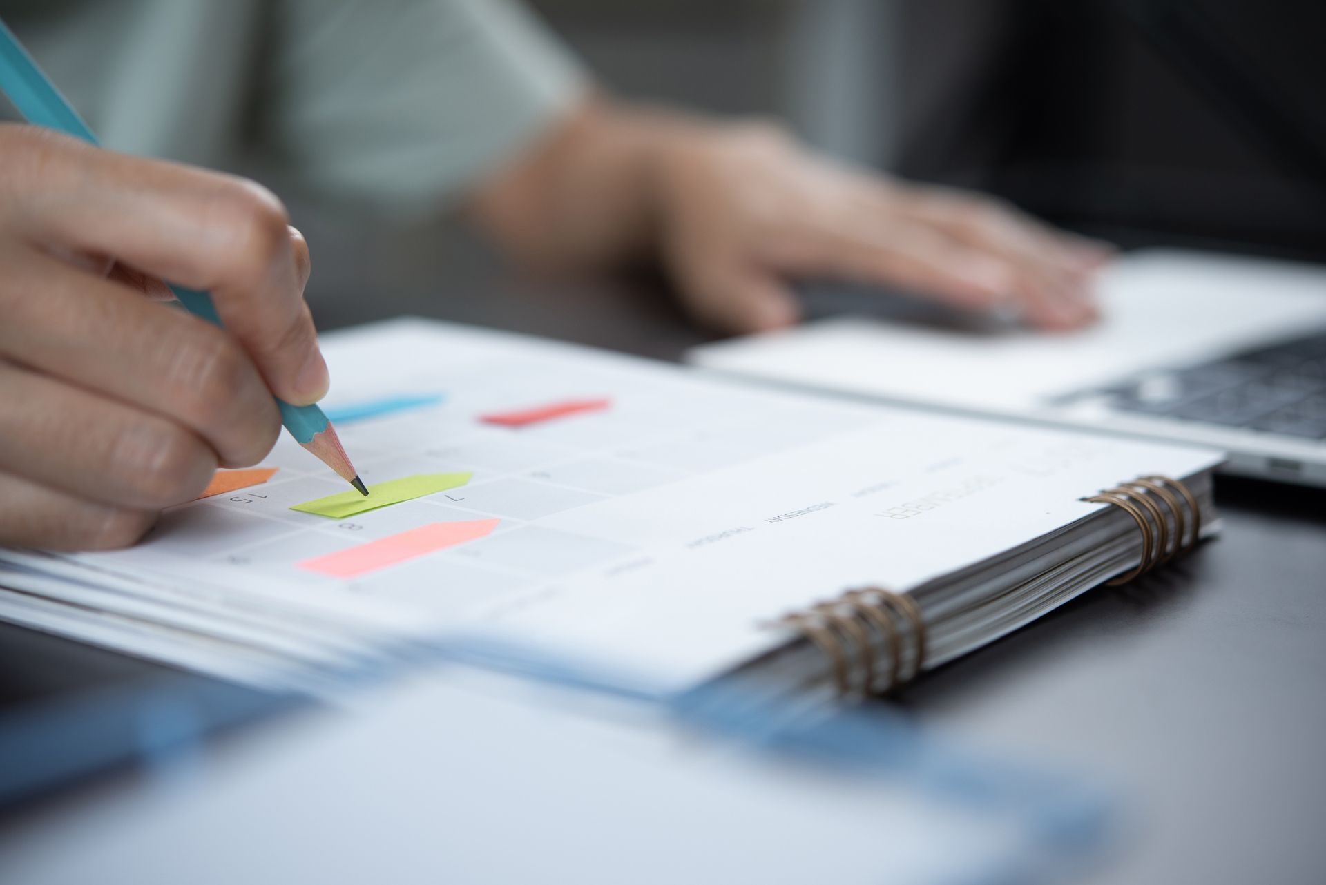 Planning on Calendar Notebook — Jefferson, ME — Le Barn LLC