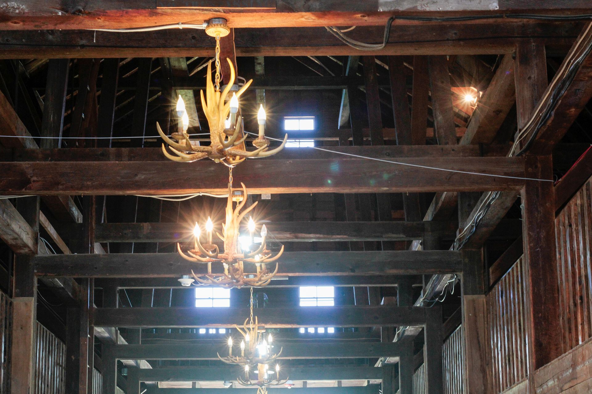 Horse Stables With Chandeliers — Jefferson, ME — Le Barn LLC
