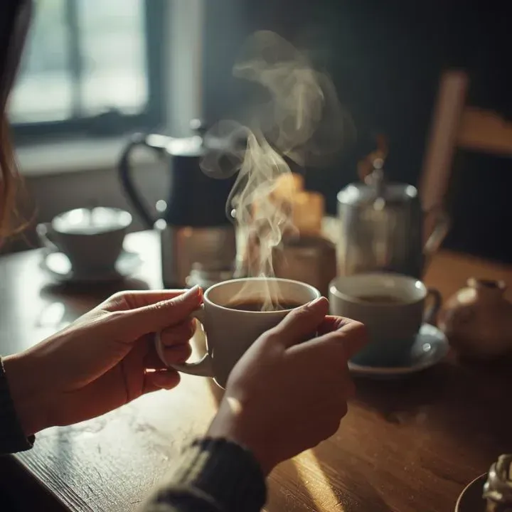 Person sitting alone at kitchen table contemplating relationship concerns in Nashville
