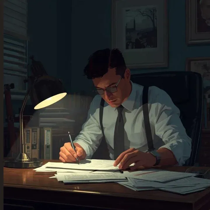 Licensed private investigator Franklin TN reviewing court admissible evidence and case documentation