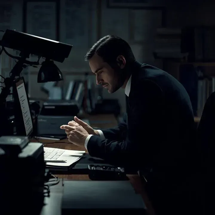 Professional private investigator in Huntsville AL conducting surveillance investigation