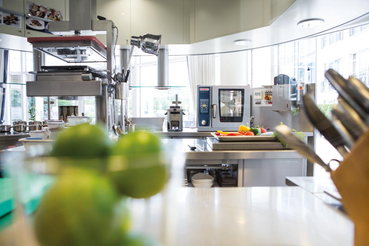 una cucina di un ristorante