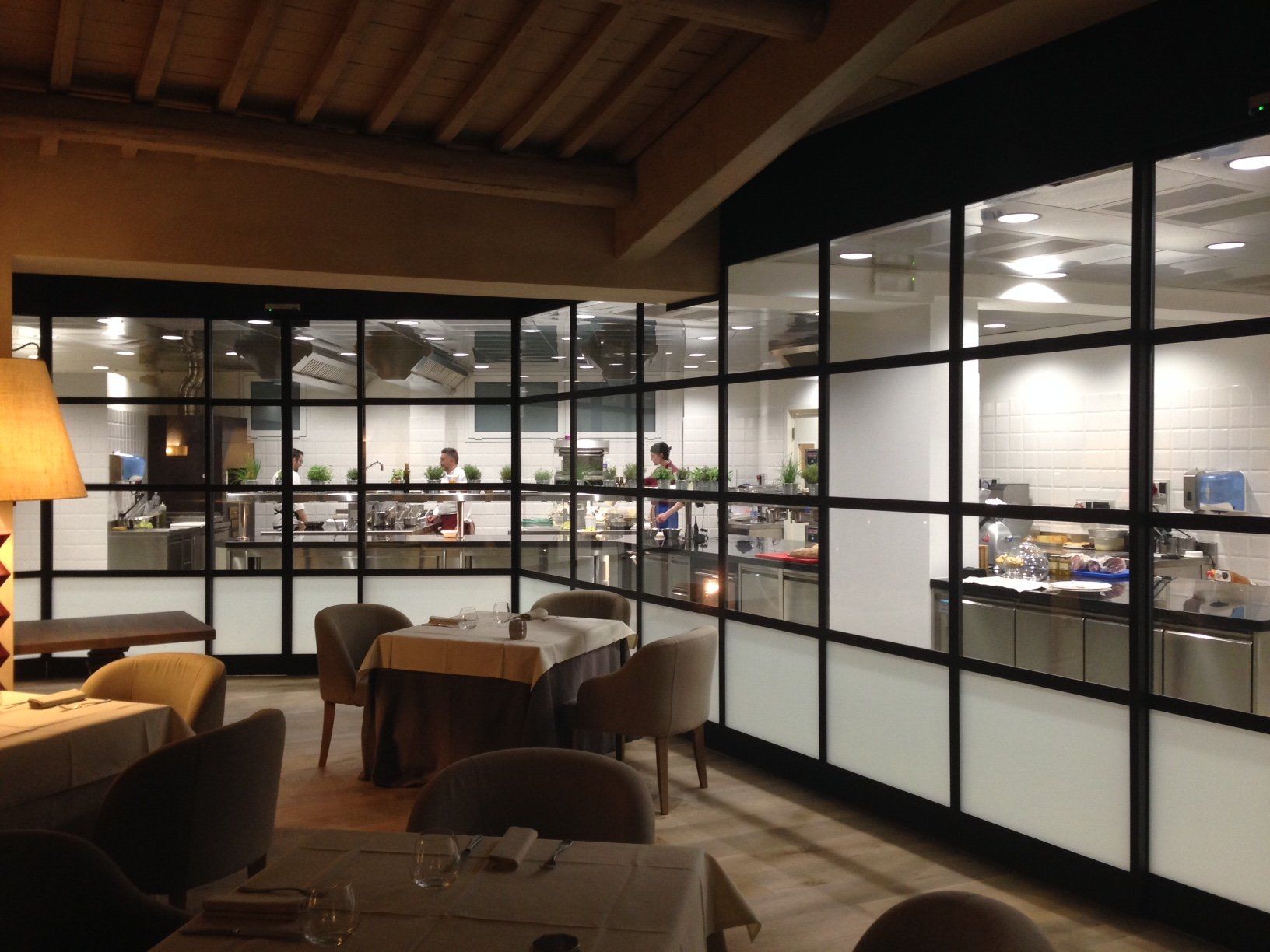 l'interno di una cucina