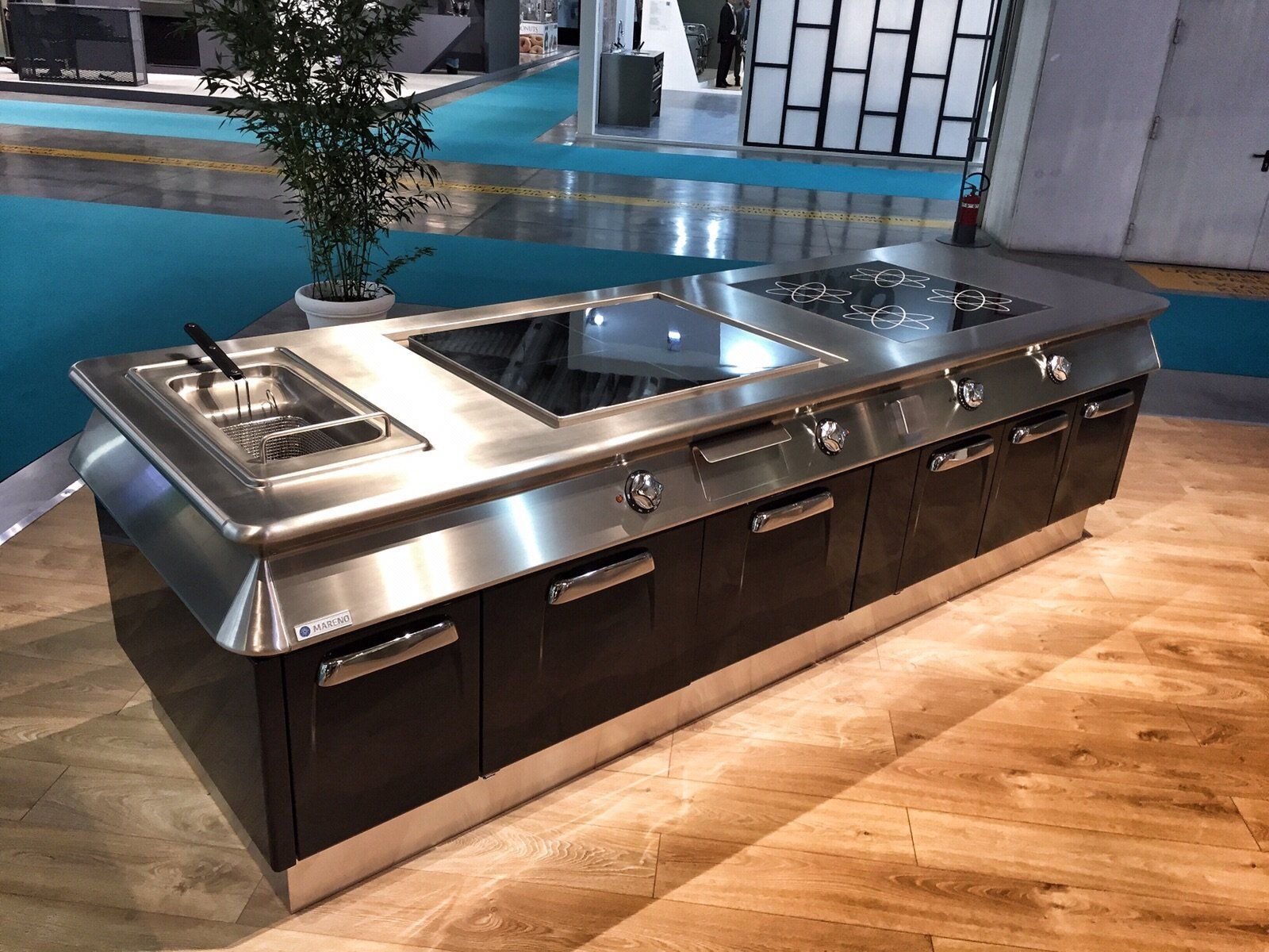 l'interno di una cucina