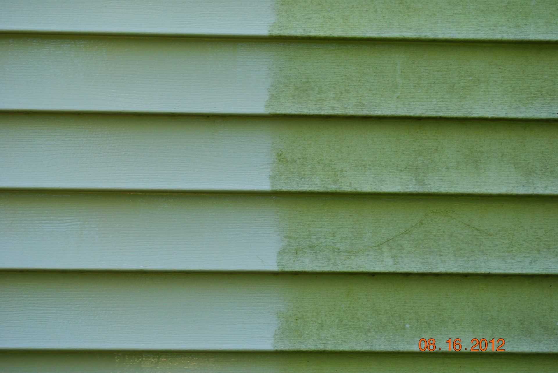 dirty vinyl siding