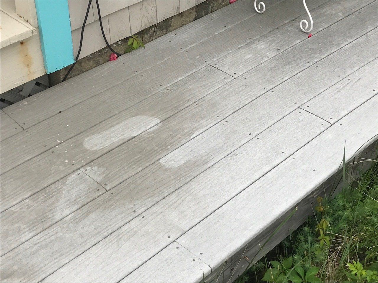 stain on trex deck