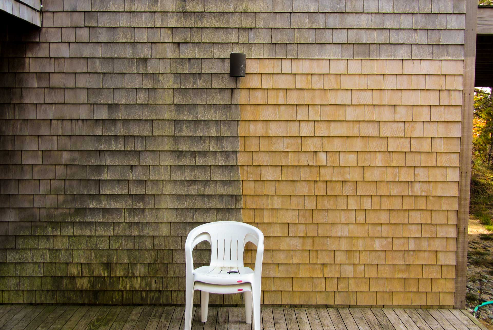 cleaning cedar
