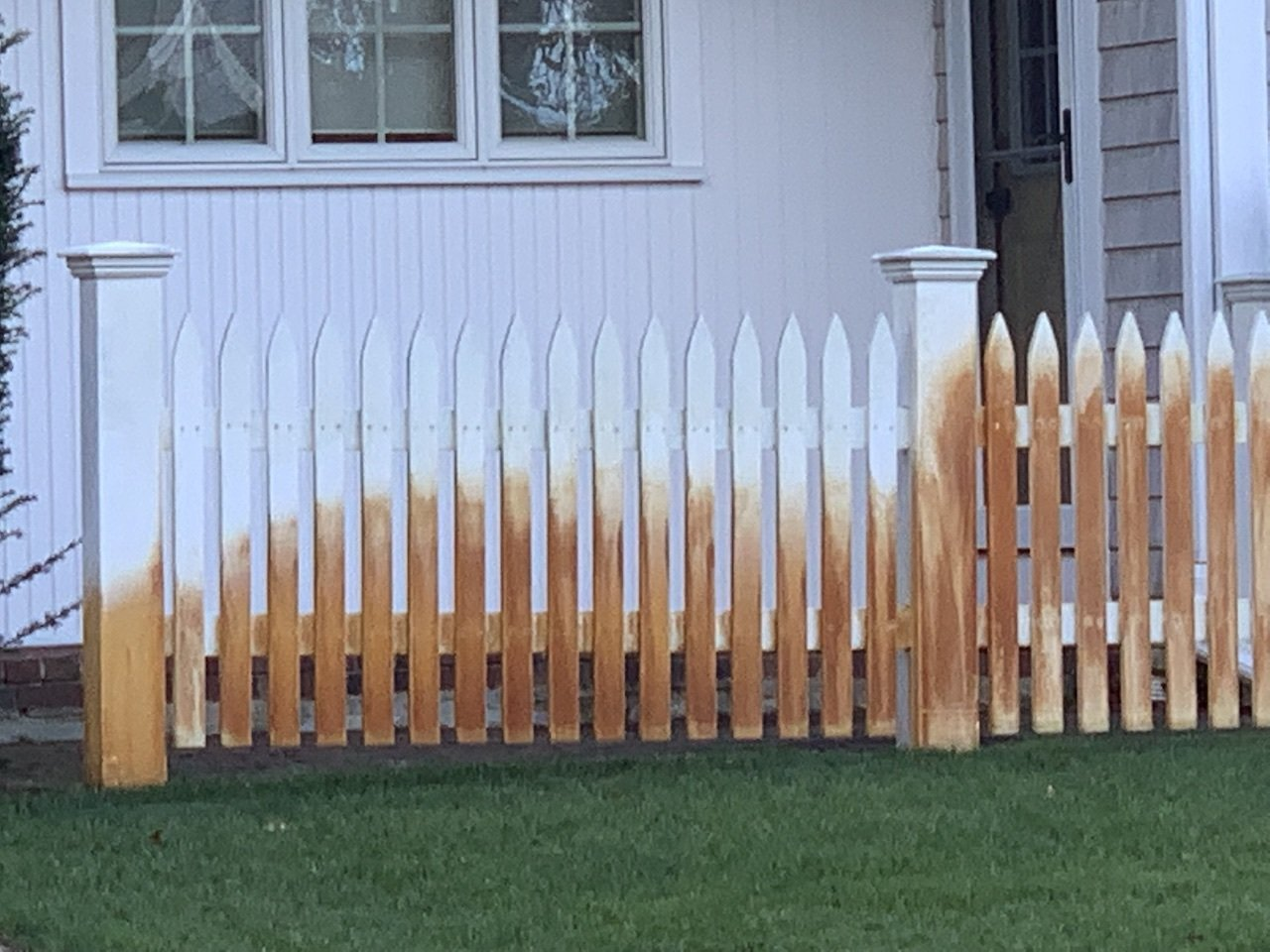 Cape Cod rust stain removal