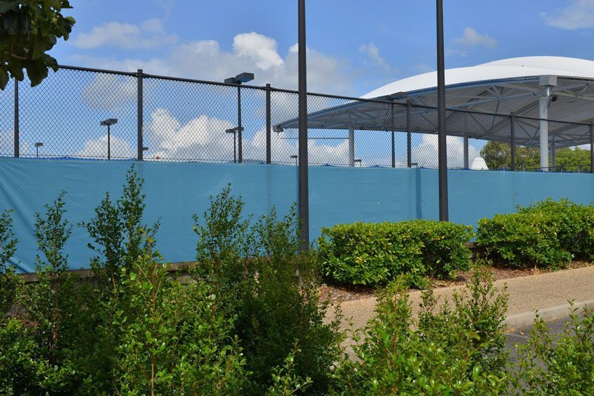 PVC Sporting Complex Fencing — Chain Wire Fencing in Weipa, QLD