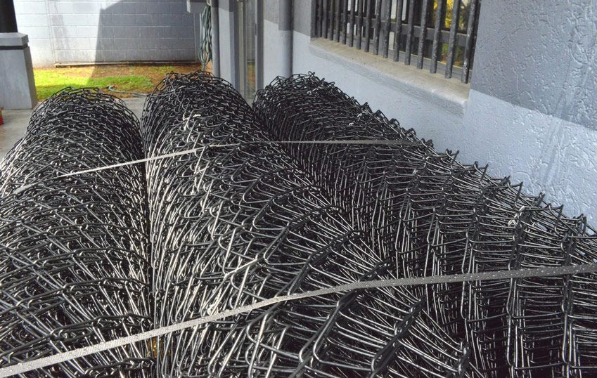 Manufactured Chain Wire Fence — Chain Wire Fencing in Ingham, QLD