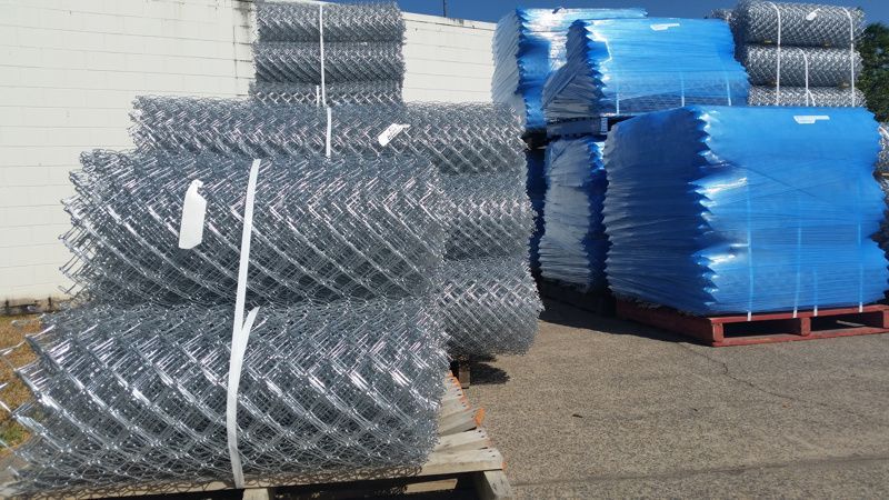 Pile of Chain Wire Fence — Chain Wire Fencing in Weipa, QLD