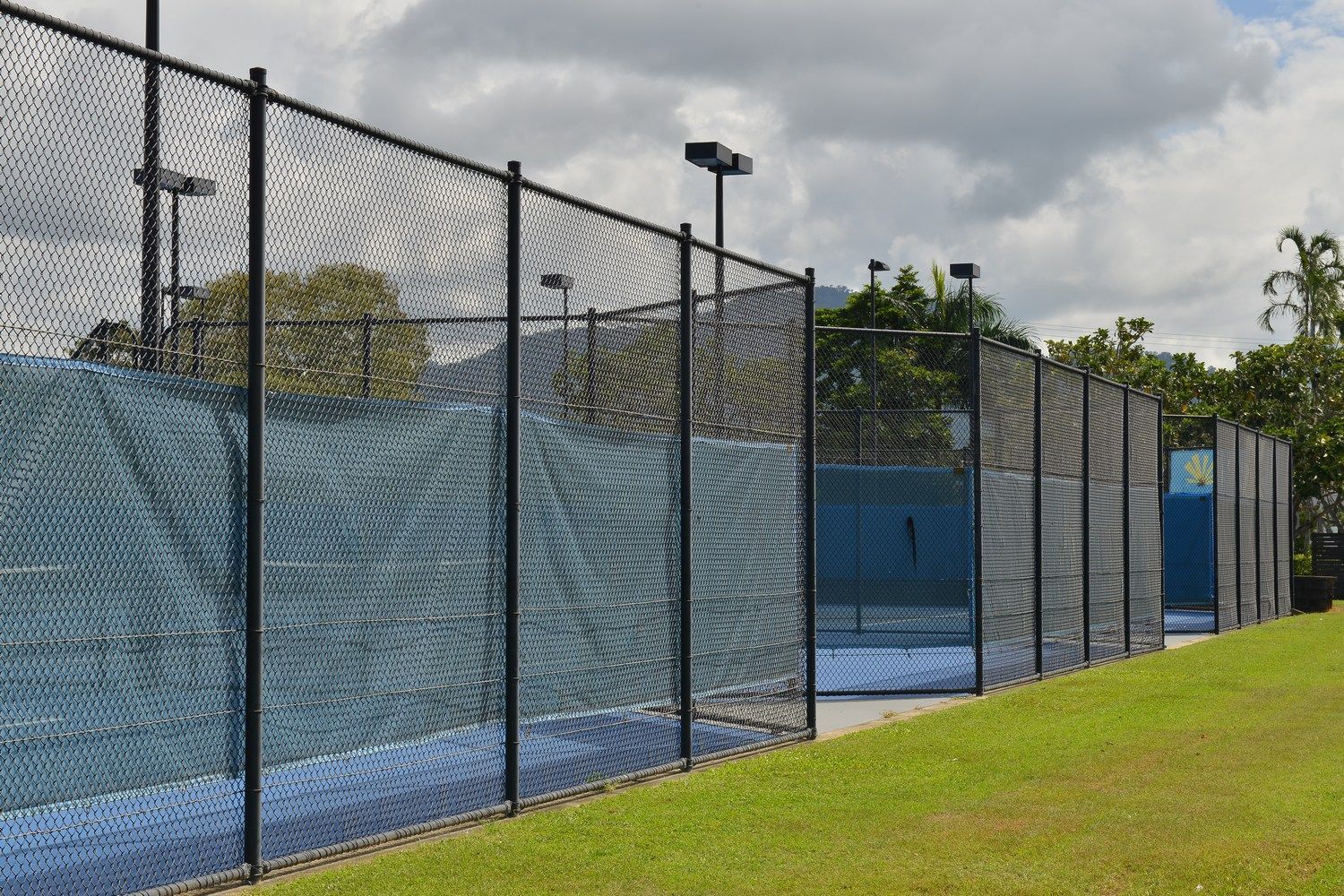 PVC Coated Wire Fence — Plastic Fencing in Bentley Park, QLD