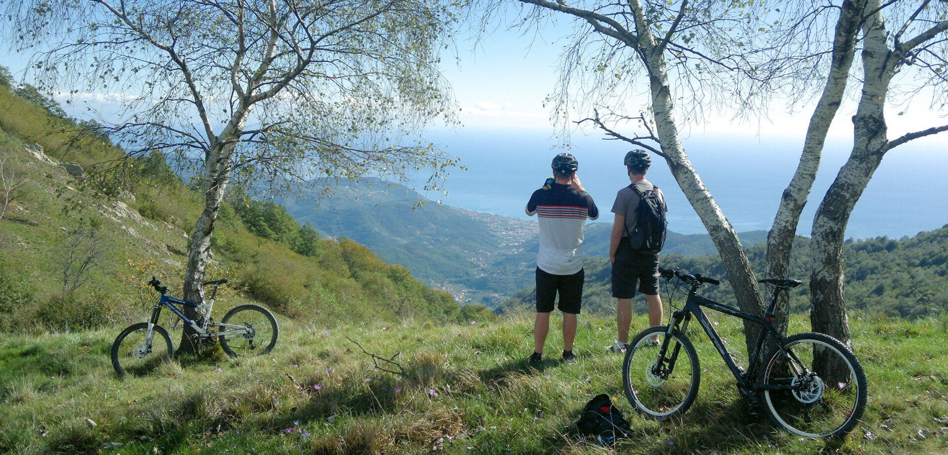 sentiero mtb bardineto spartiacque tirreno padano