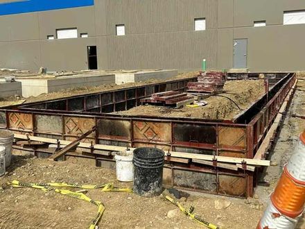 A Large Concrete Foundation — Chesterton, IN — Claycor Construction