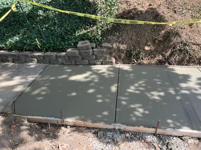 New Sidewalk — Chesterton, IN — Claycor Construction