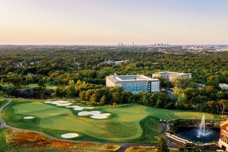Nearby golf course at The Q.