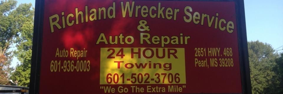 Richland wrecker service