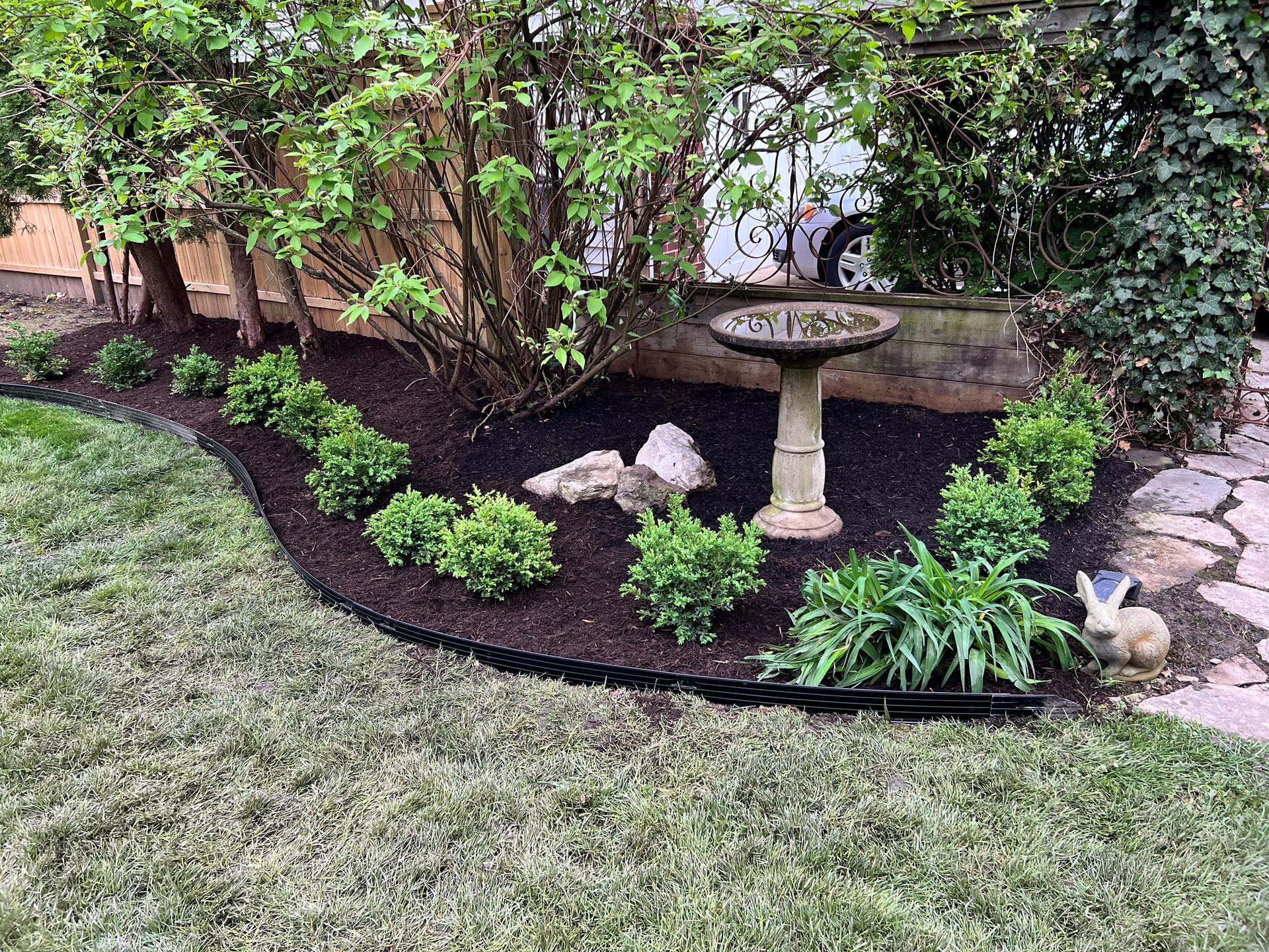 House with Garden — Toledo, OH — Stuckeys Lawn & Landscaping LLC