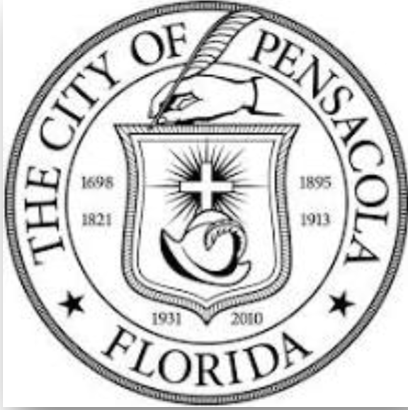 The seal of the city of pensacola florida