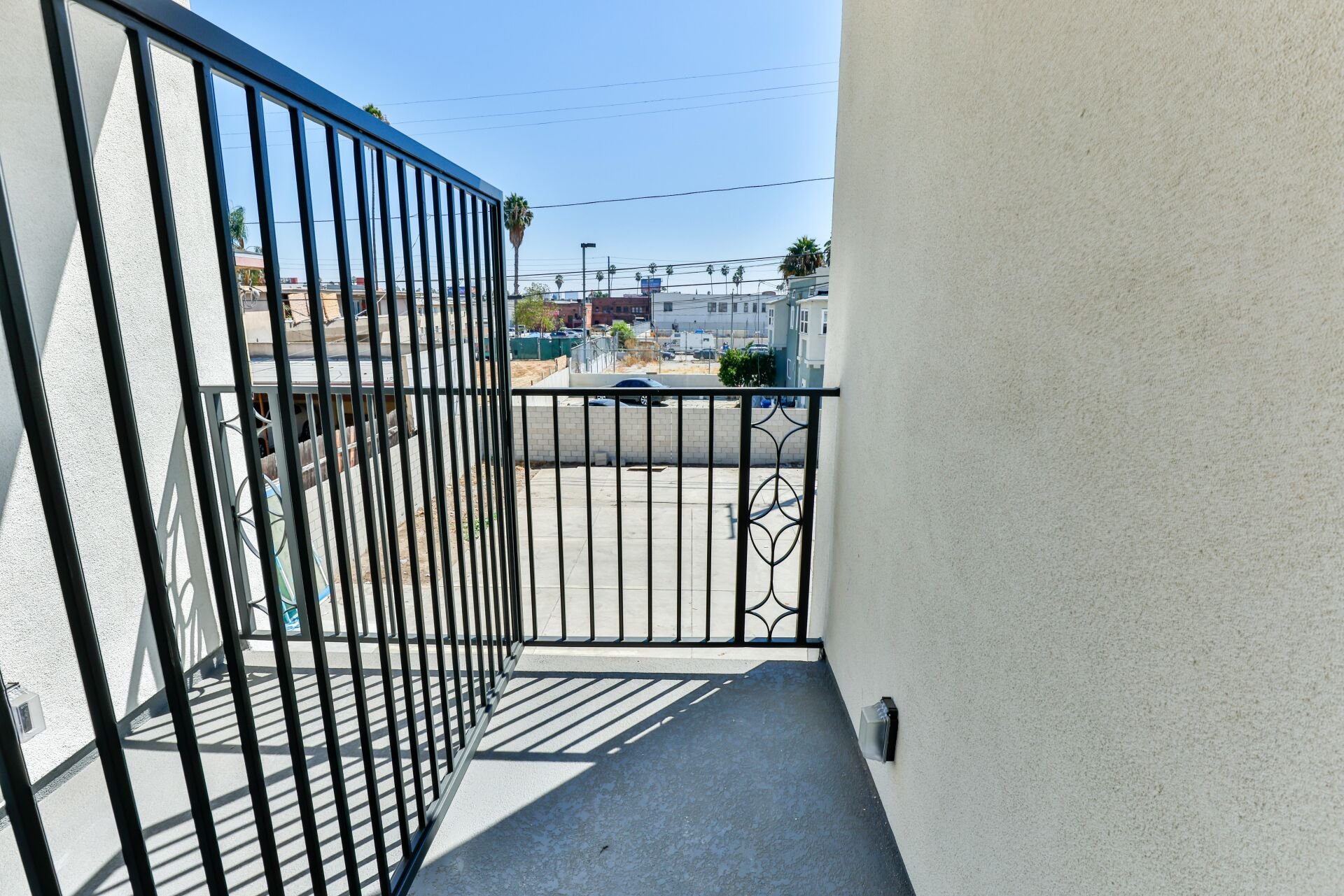 this image shows a roof of the house with blue background