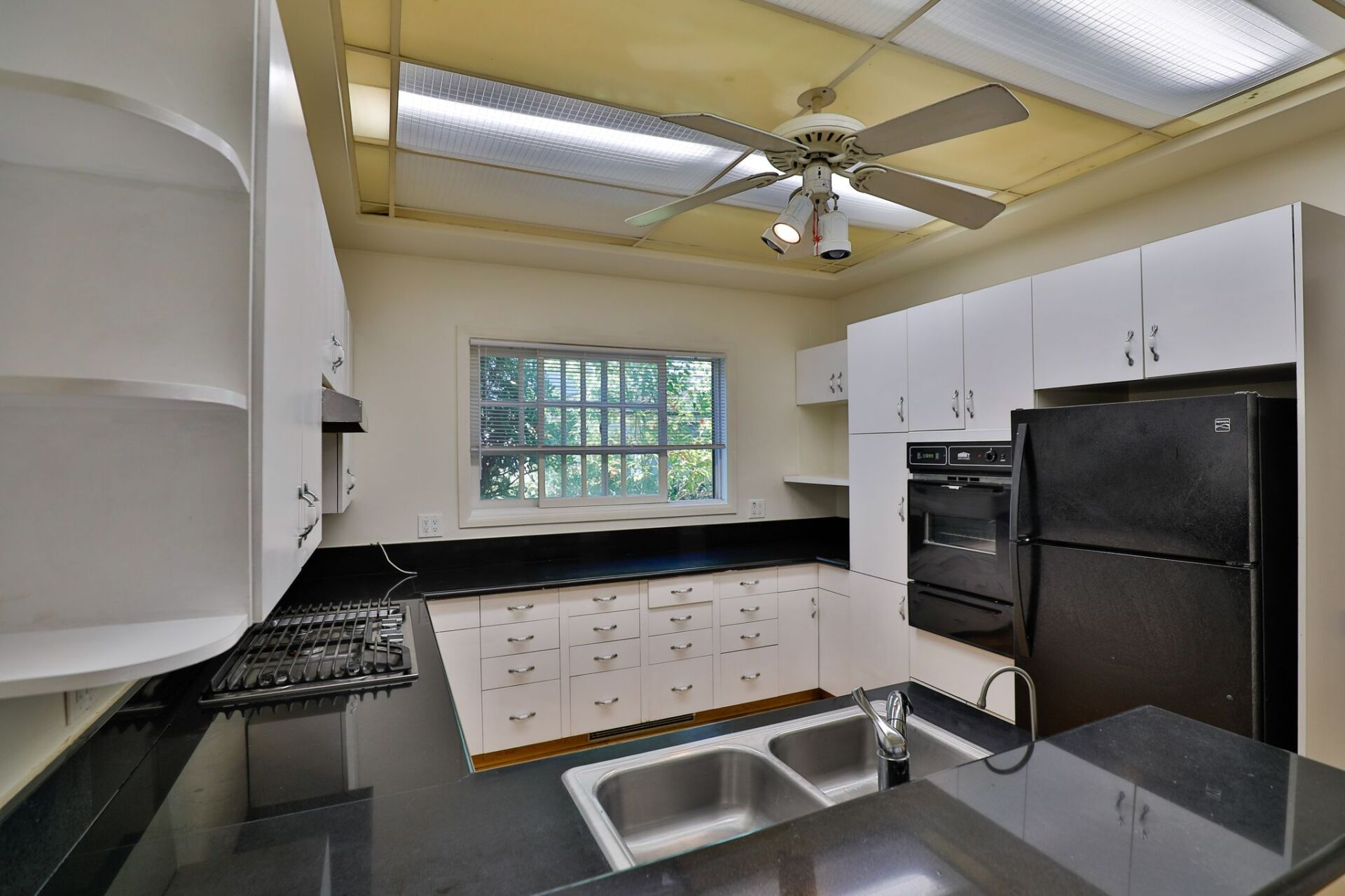 This image shows roof fan in the kitchen