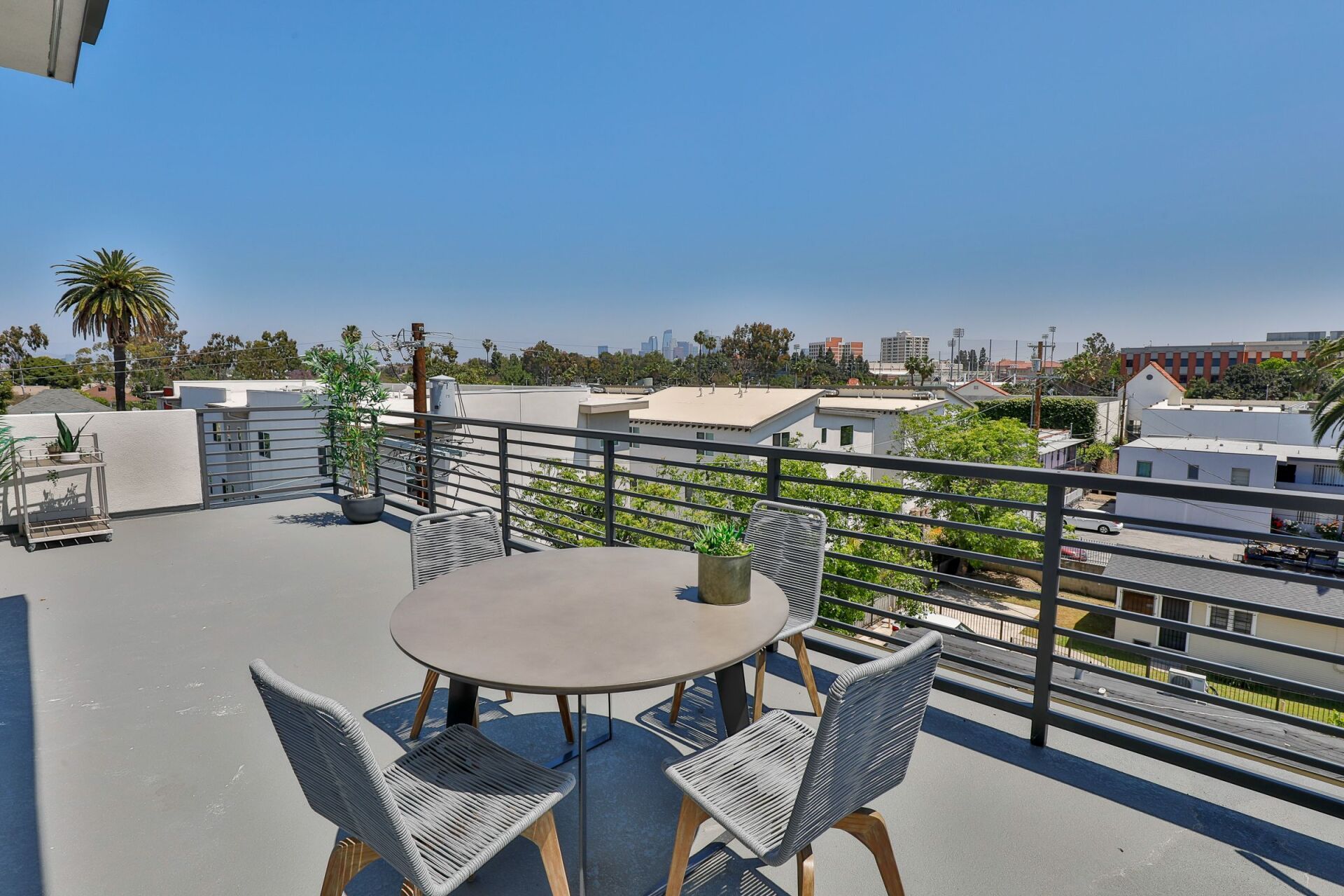 This is the image of terrace with beautiful scenery