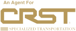 A logo for an agent for crst specialized transportation