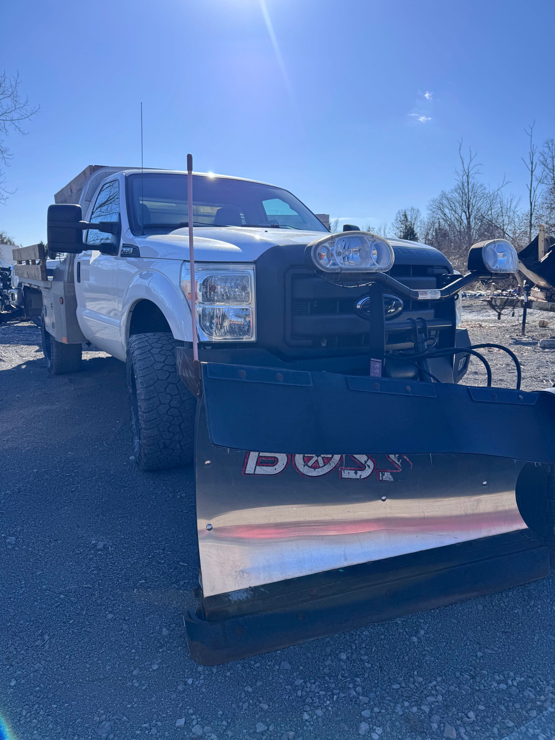 Snow removal and plowing