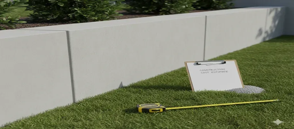 Lafayette poured concrete retaining wall cost in Denver CO
