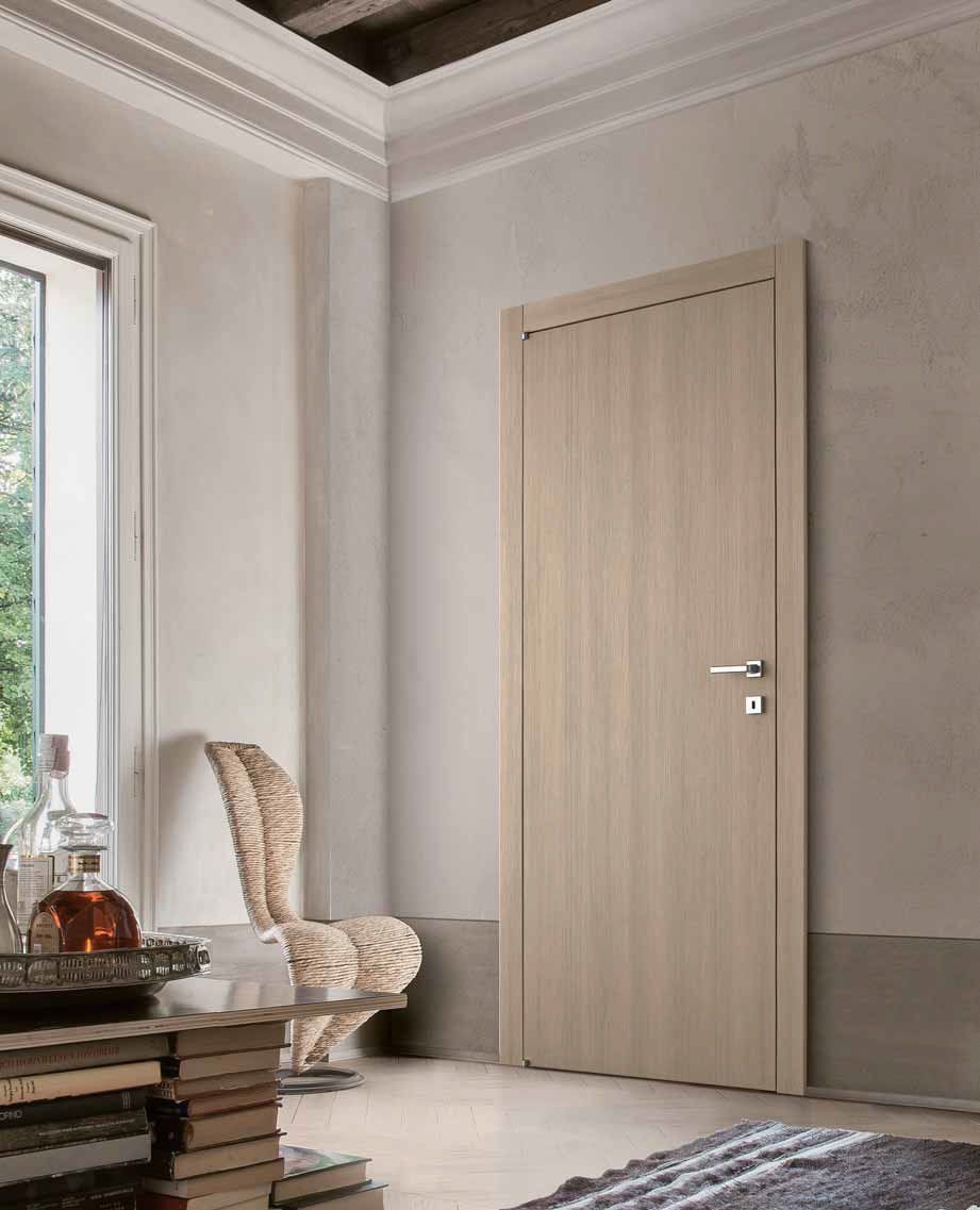 porta in legno massello chiara