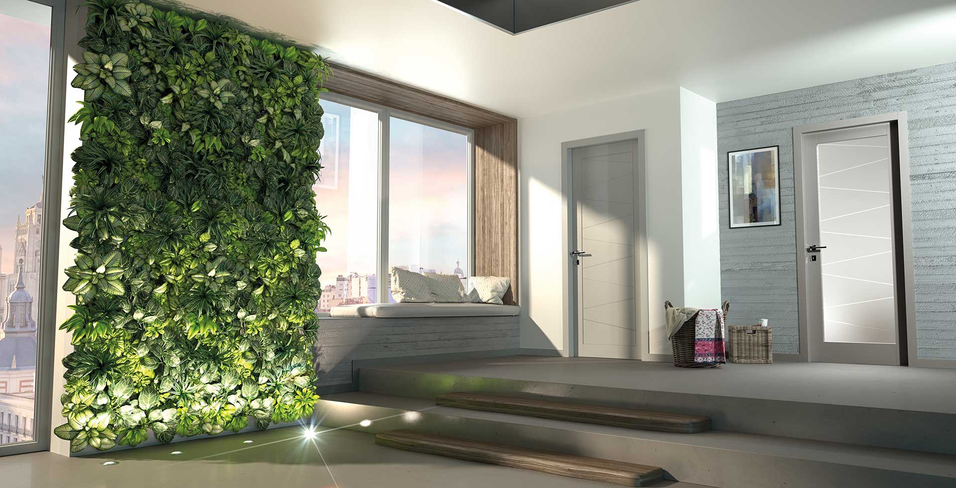 porte in legno massello da interni in vari colori