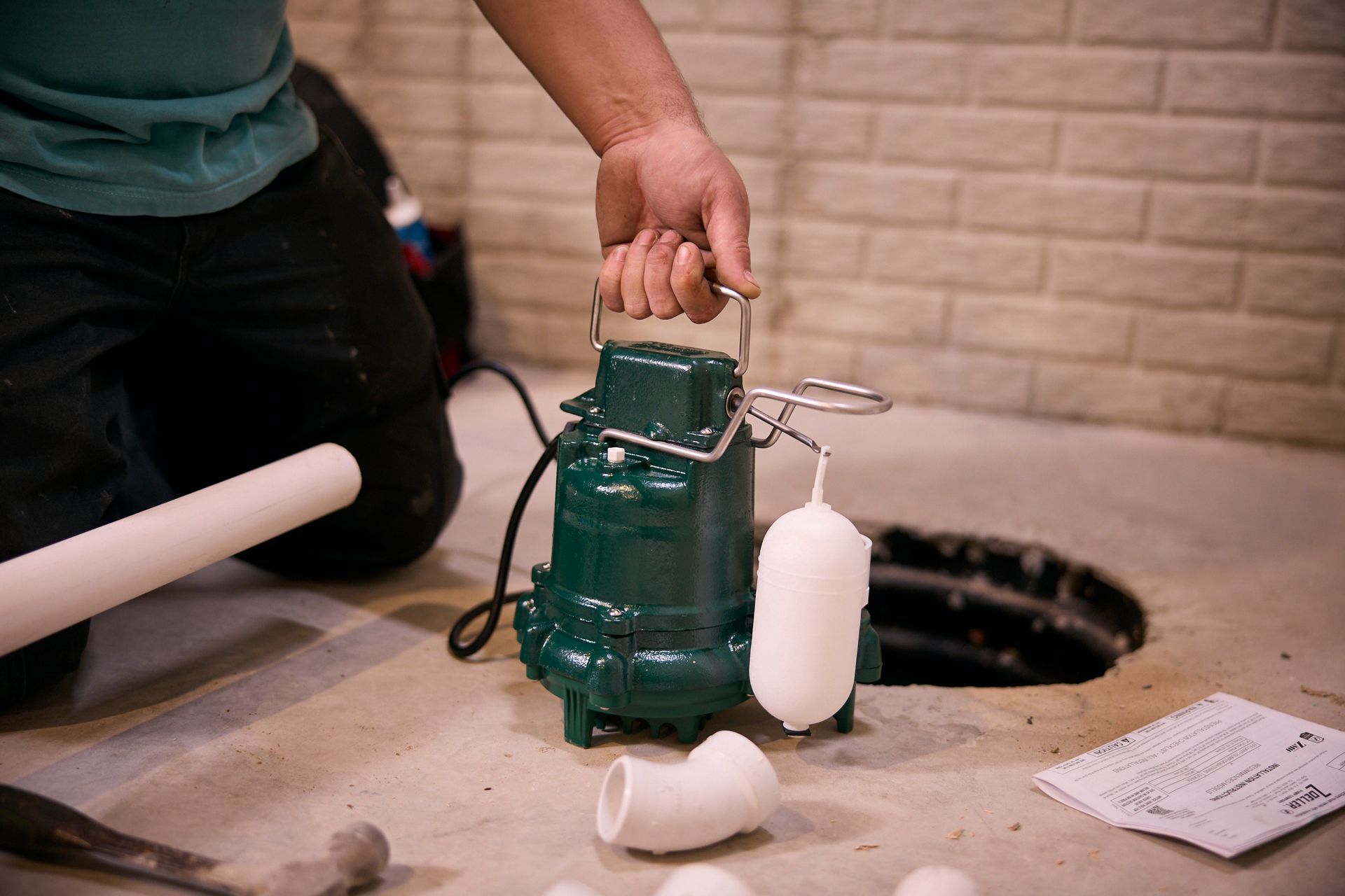 sump pumps