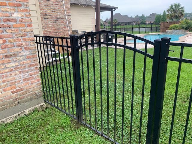 Aluminum Fences — Prairieville, LA — Trinity Fencing