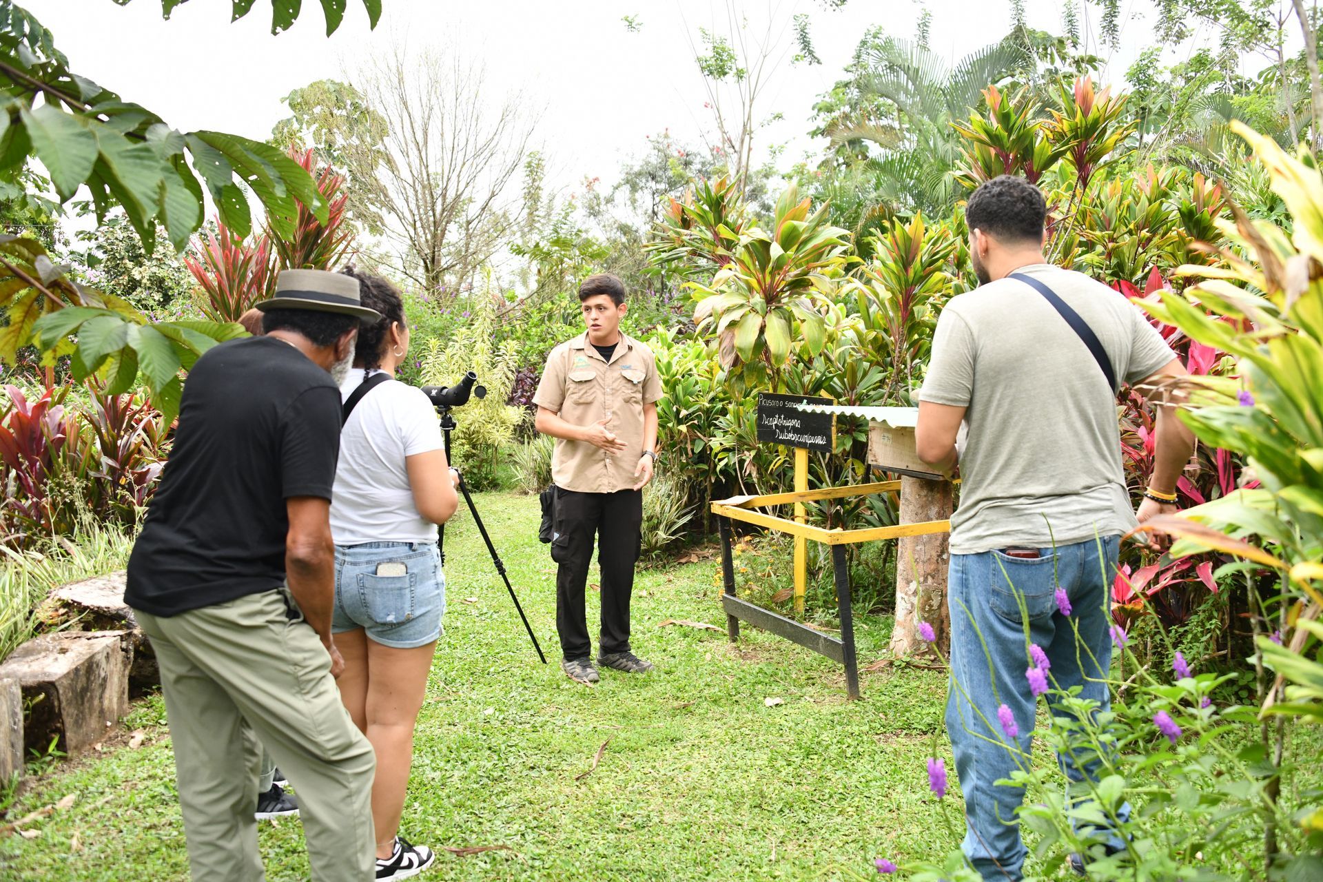 arenal bee garden, next to restaurante rana roja