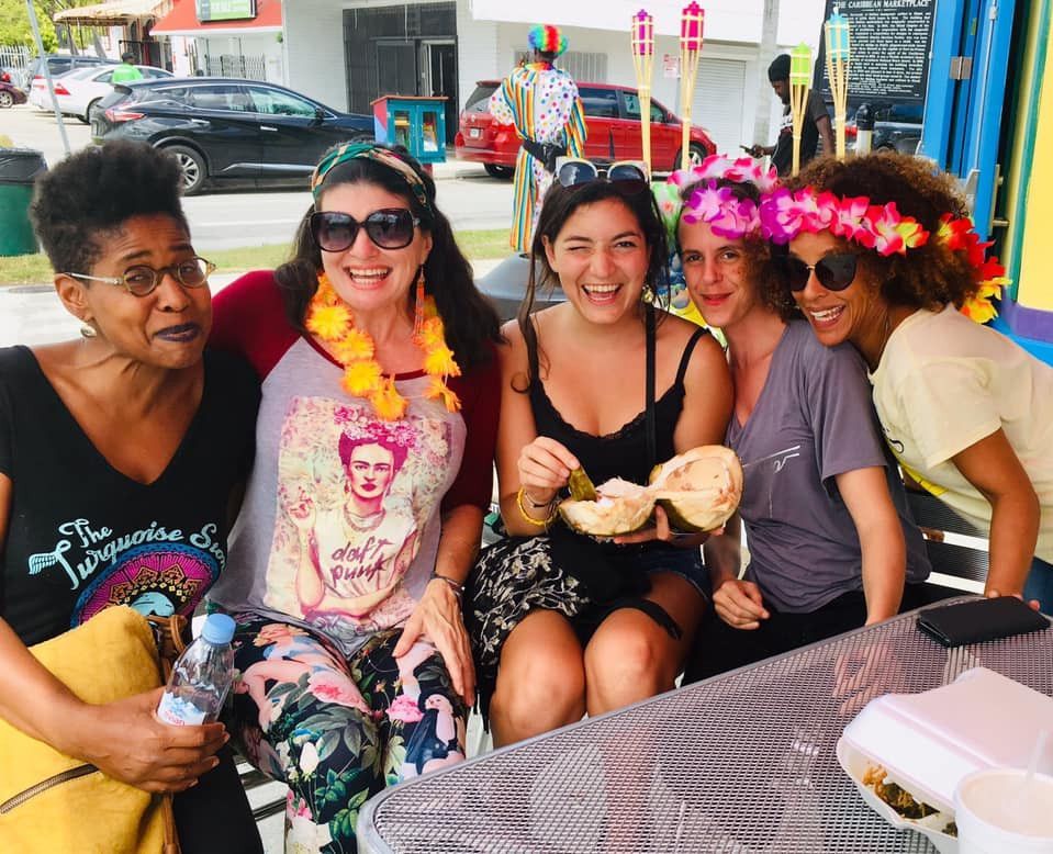 Tourists Having Fun — Miami, FL — Tap Tap Tours & Transportation LLC