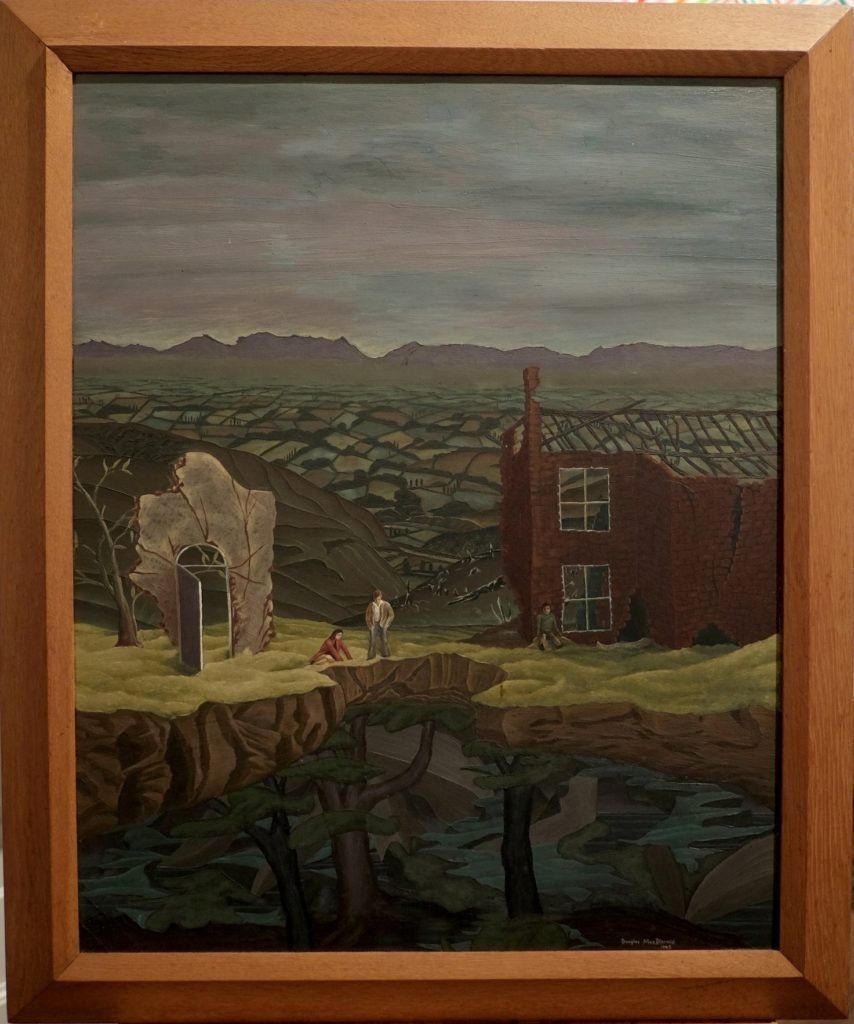 Allegory New Zealand 1945 Oil on canvas 63 x 75 cm Hofmann Estate, Auckland, New Zealand