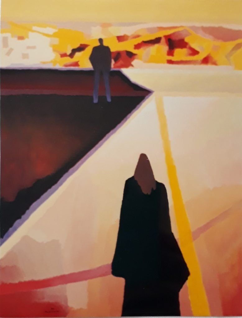 Arles B 1999 Acrylic on canvas, 116 x 89 cm Private collection, Wellington New Zealand