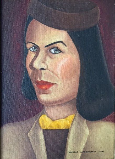 Portrait of Danuta (1947) by Douglas MacDiarmid
