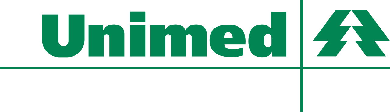 Um logotipo verde e branco para a unimed a