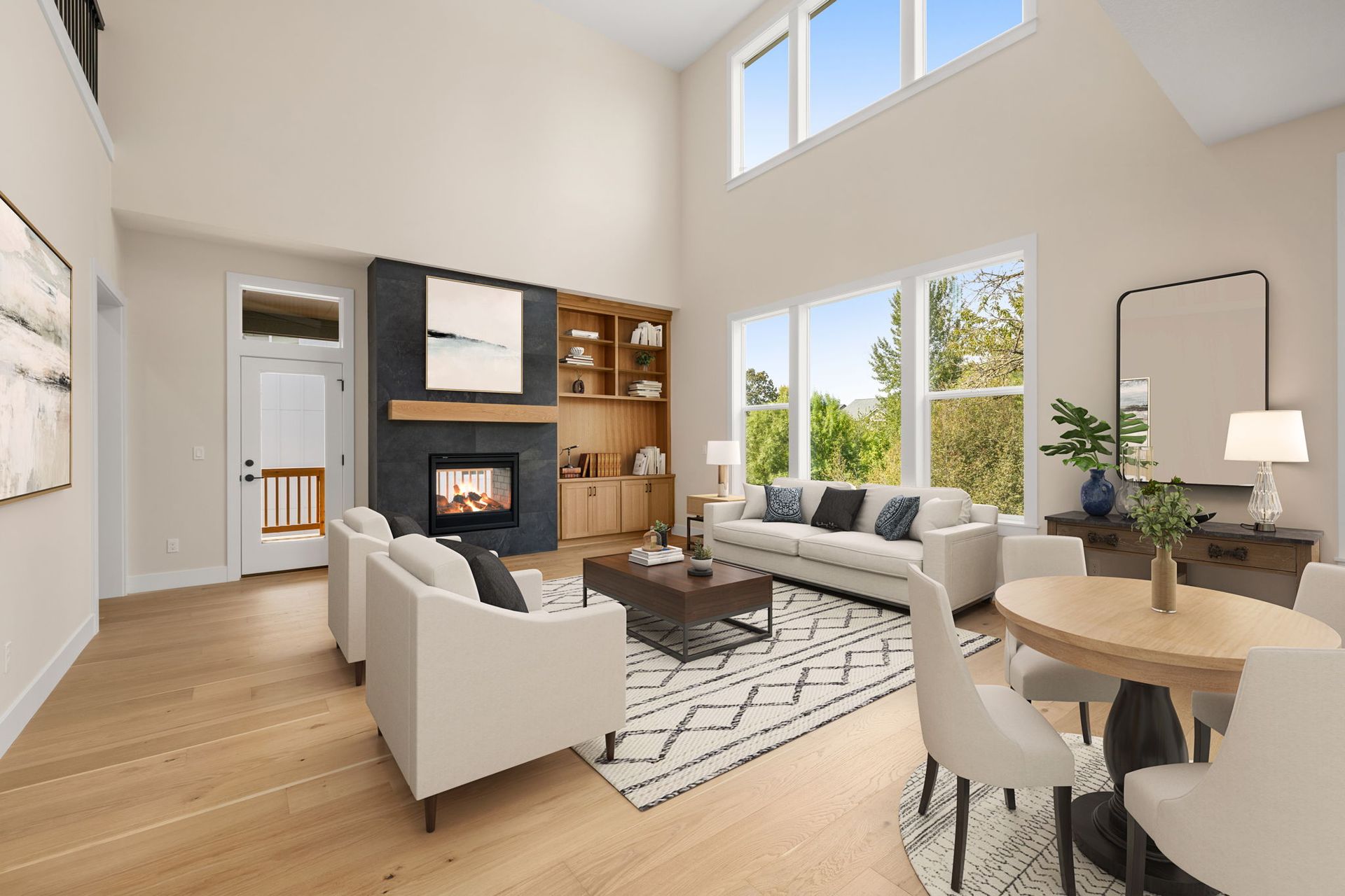 Noyes Homes | New Custom Homes | Beaverton, Oregon | Home interior| dining room