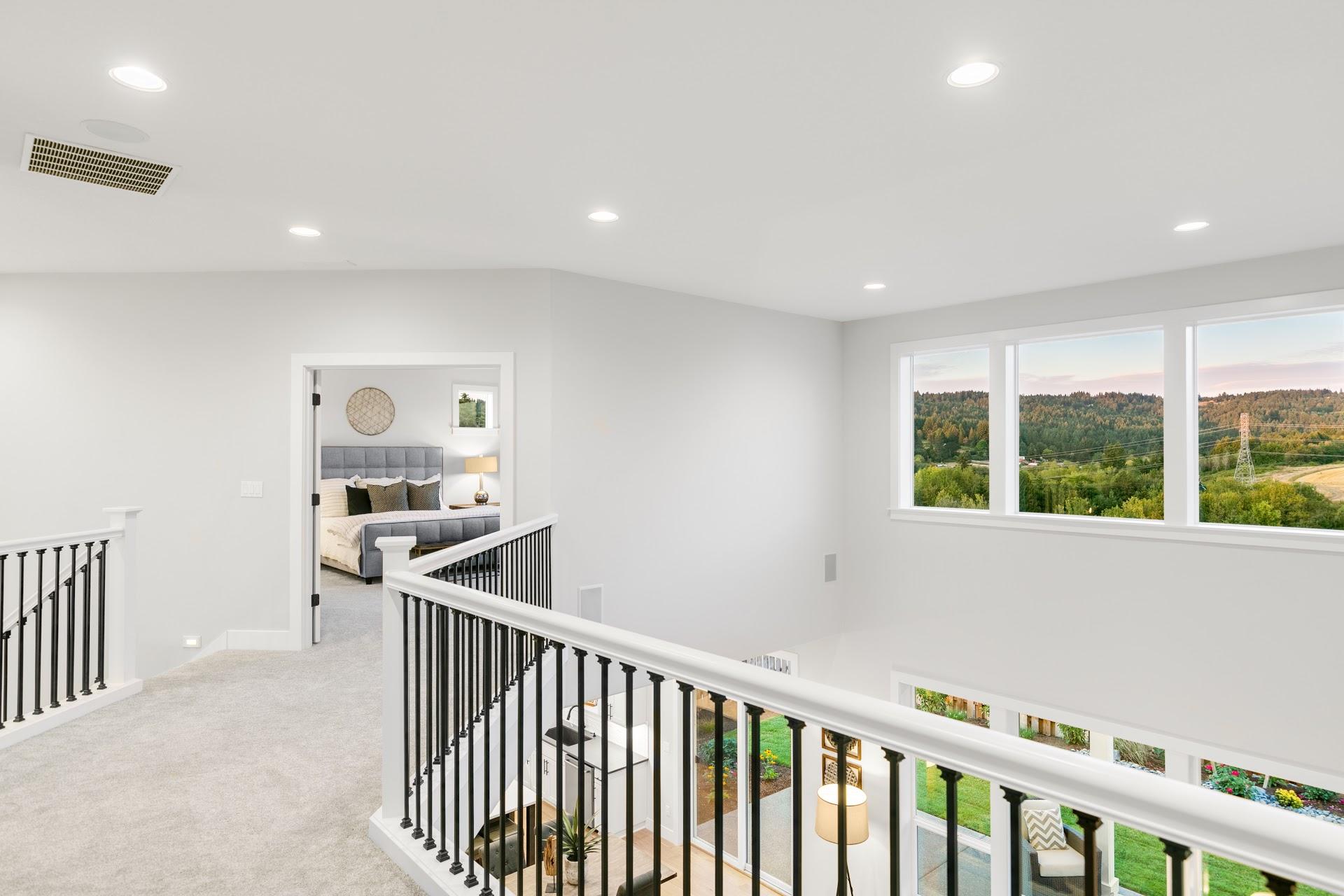 Noyes Homes | New Custom Homes | Beaverton, Oregon | Home living area | dinning room | entertainment room |