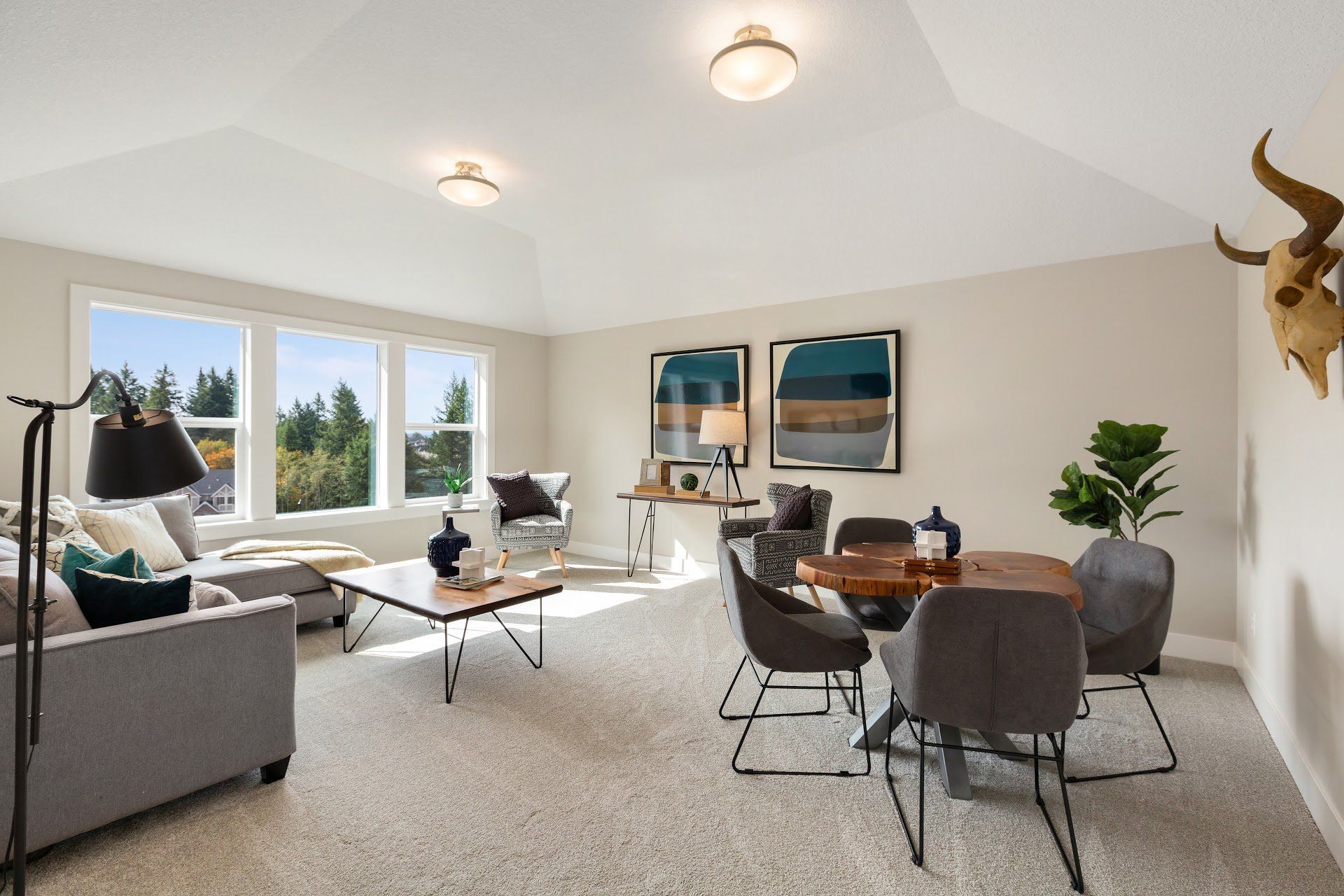 Noyes Homes | New Custom Homes | Beaverton, Oregon | Living Room