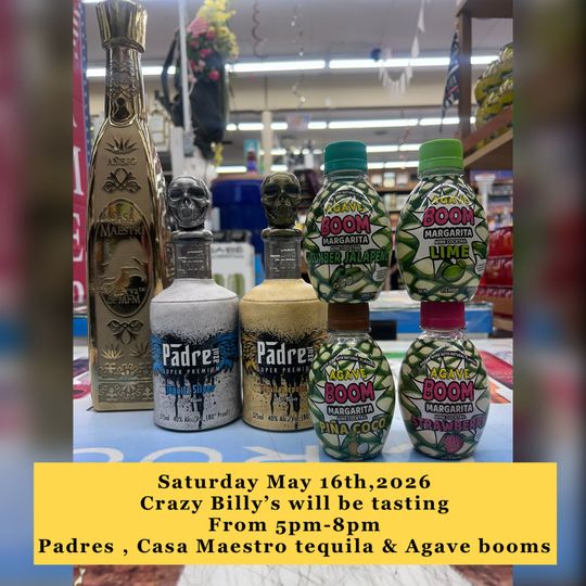 May 9th tasting